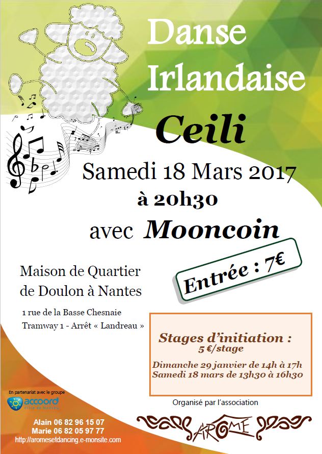 Ceili à nantes le 18 mars 2017