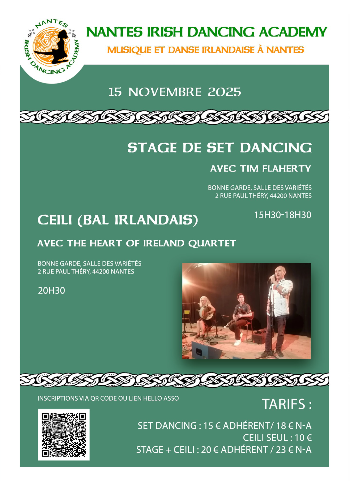 Stage ceili 15 11 2025